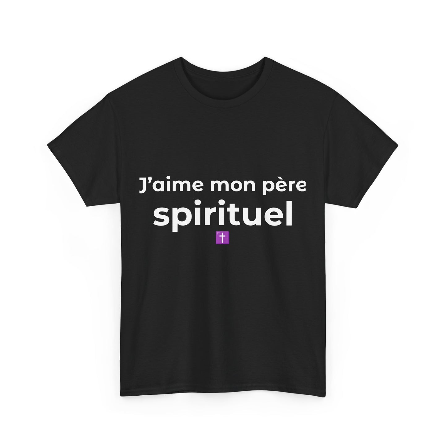 T-shirt Homme “J’aime mon père spirituel”