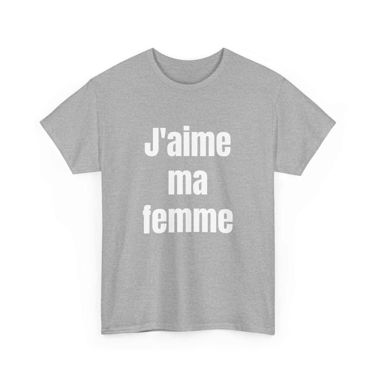 T-shirt Homme J’aime ma femme