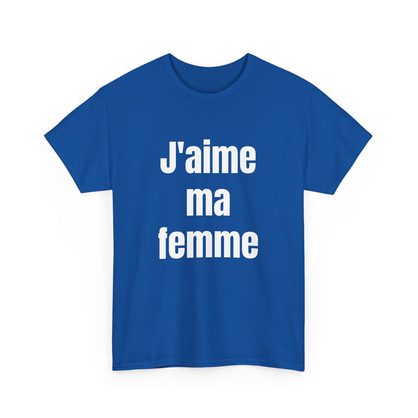 T-shirt Homme J’aime ma femme