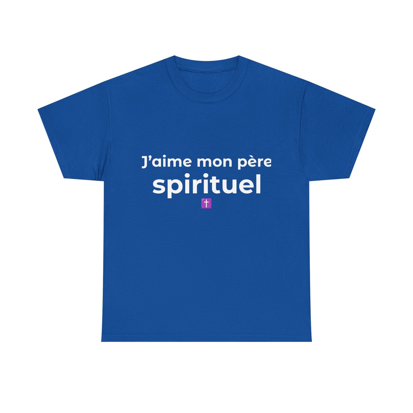 T-shirt Homme “J’aime mon père spirituel”