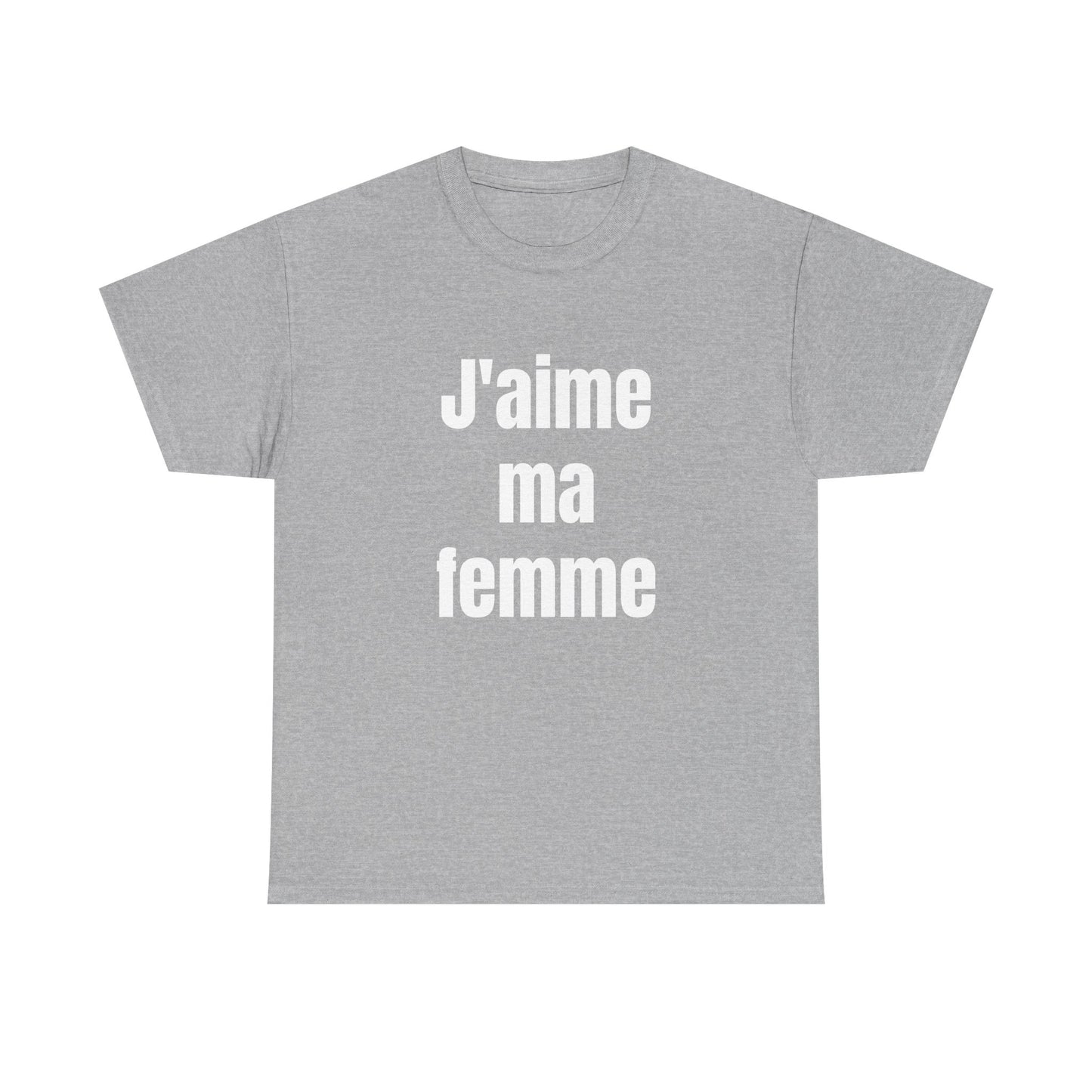 T-shirt Homme J’aime ma femme