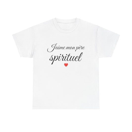 T-shirt Femme “J’aime mon père spirituel”