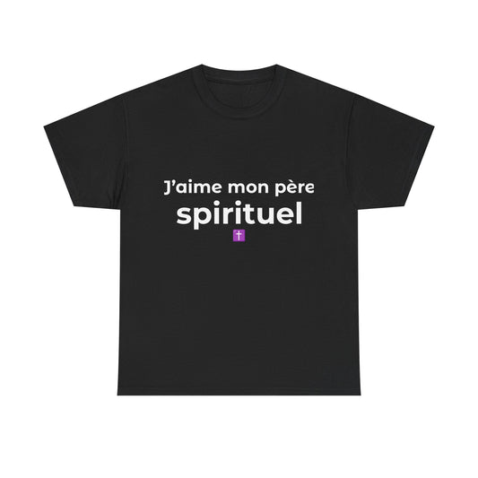 T-shirt Homme “J’aime mon père spirituel”