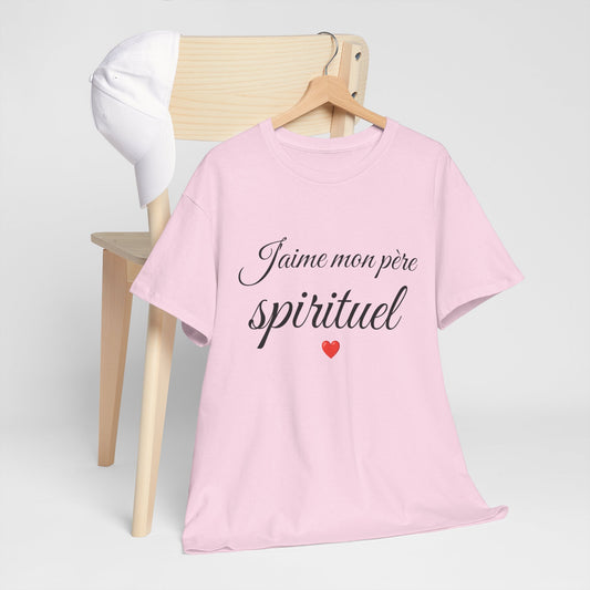 T-shirt Femme “J’aime mon père spirituel”